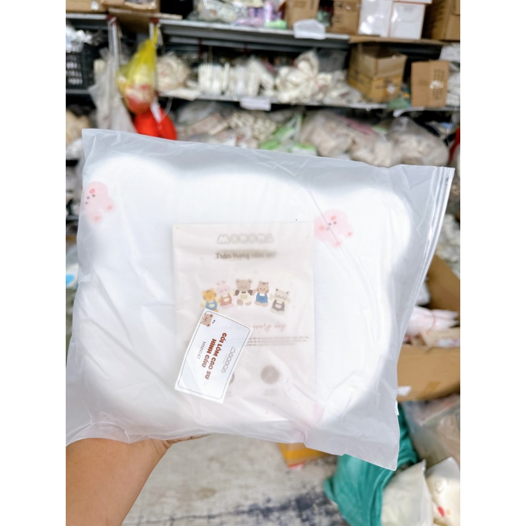 Gối Cao Su Non Chống Bẹp Đầu MONONA Cho Bé Sơ Sinh