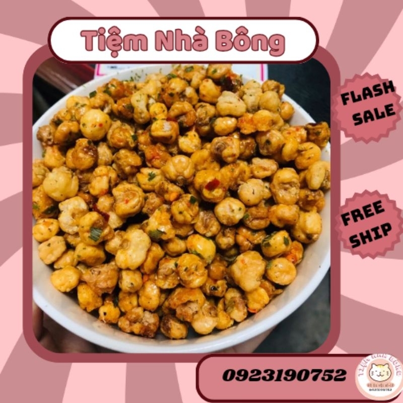 500Gr Ngô  sấy mắm hành siêu ngon