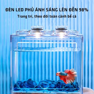 Đèn LED trang trí thắp sáng bể cá