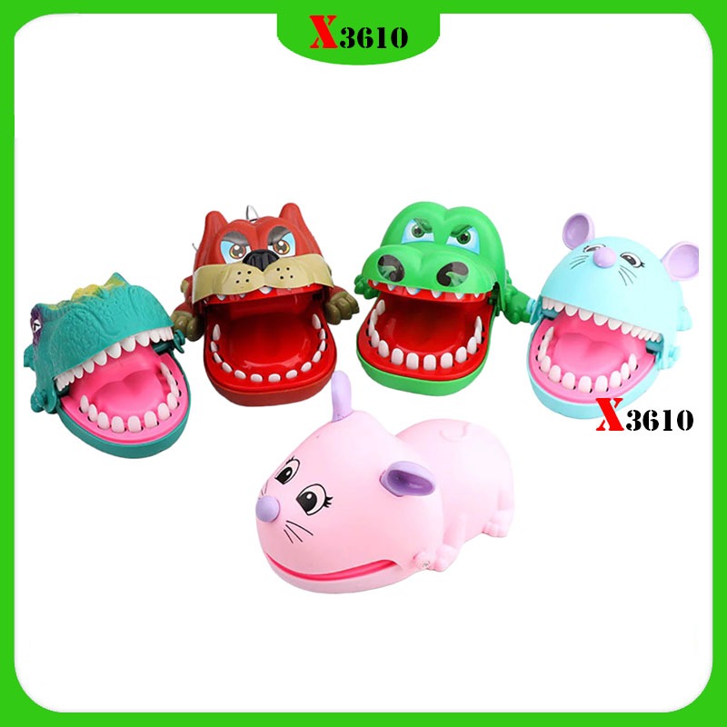 Đồ chơi chuột cắn tay, cá mập cắn tay loại to có hộp đựng sang trọng