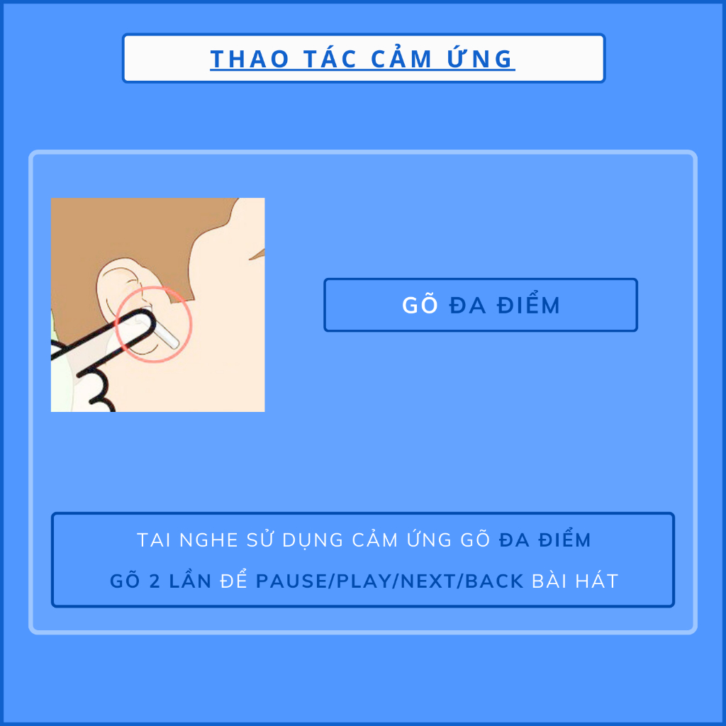 Tai Nghe Hổ Vằn 1562E, Tai Nghe Không Dây Gen 2 Bản Tốt Nhất - Pin 8H | Hipa Store