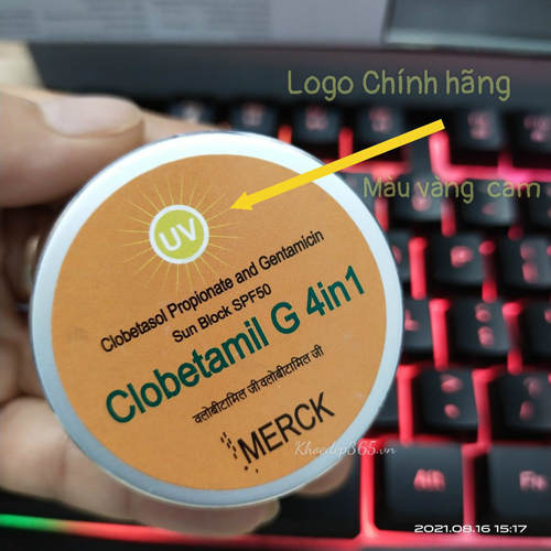 Hũ Kem Nám Ban Ngày Tách Lẻ Trong Bộ Nám Cao Cấp Thái Lan Clobetamil G