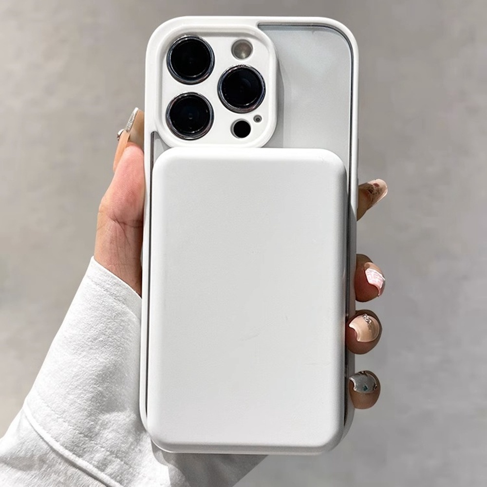 Ốp điện thoại dẻo trong suốt viền màu bảo vệ camera KOLEAD P56 chống sốc từ tính cho lphone 11 12 13 14 15 Pro Promax | BigBuy360 - bigbuy360.vn