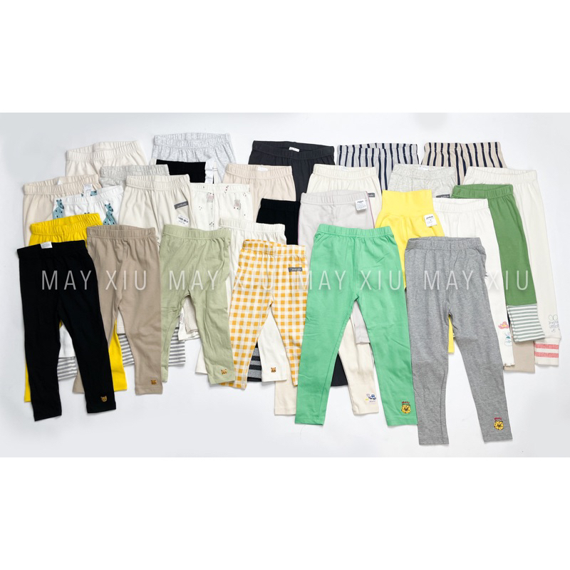 Legging 06 dài cotton trơn ebulg9293 mcqulg93