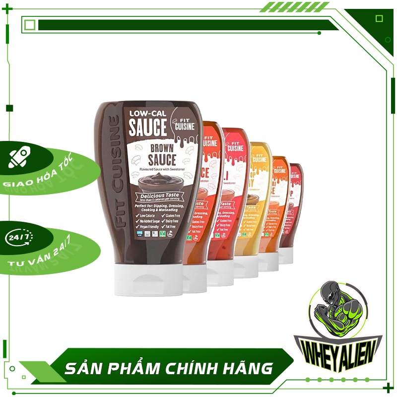 Sốt Ăn Kiêng Hỗ Trợ Giảm Cân Fit Cuisine Low Calorie LOW CALORIE SAUCE 425ML