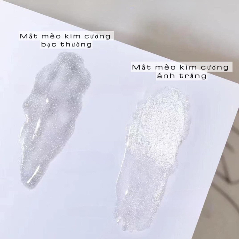 Sơn gel mắt mèo trắng