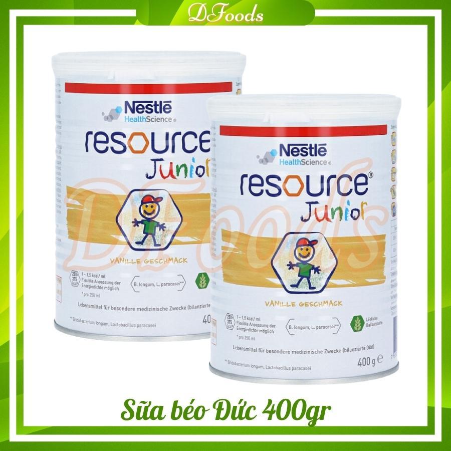 🍼  SỮA BÉO TĂNG CÂN RESOURCE JUNIOR 400g - ĐỨC