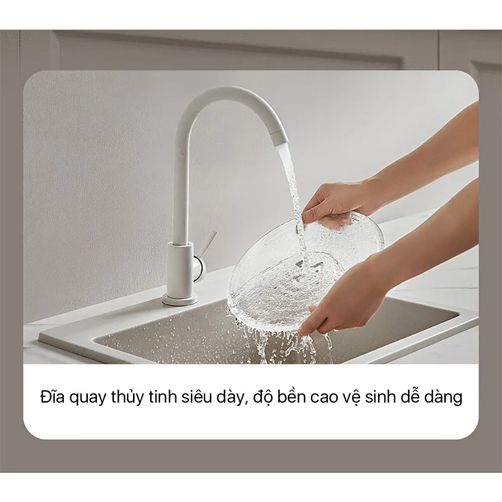 Lò vi sóng thông minh Xiaomi Mijia MWB020 dung tích 20L công suất 700W, làm nóng 360 độ - Hàng chính hãng