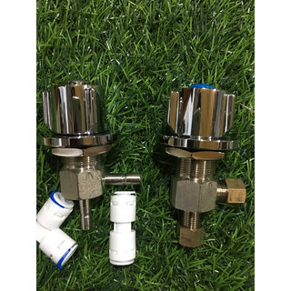 Bộ van khoá xoay chân ren -  máy lọc nước nóng lạnh