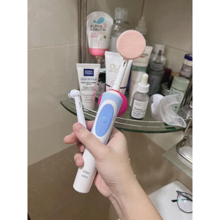 set đầu bàn chải điện+cọ rửa mặt