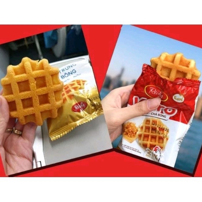 BÁNH KARO TRỨNG TƯƠI CHÀ BÔNG ĐẦY ĐỦ HƯƠNG VỊ