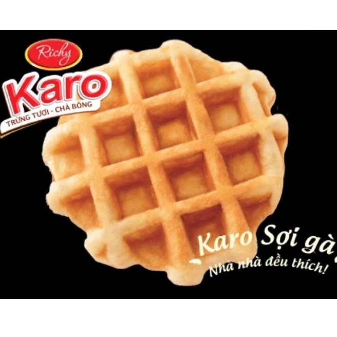 BÁNH KARO TRỨNG TƯƠI CHÀ BÔNG ĐẦY ĐỦ HƯƠNG VỊ