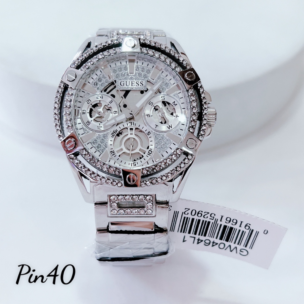Đồng Hồ Nữ Nam Unisex Guess GW0464L1 GW0464L2 GW0464L4 Fullbox , DâyThép , Size 40mm