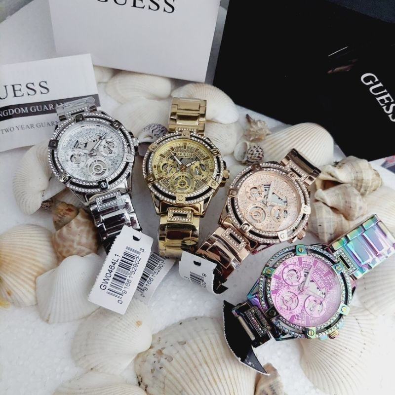 Đồng Hồ Nữ Nam Unisex Guess GW0464L1 GW0464L2 GW0464L4 Fullbox , DâyThép , Size 40mm