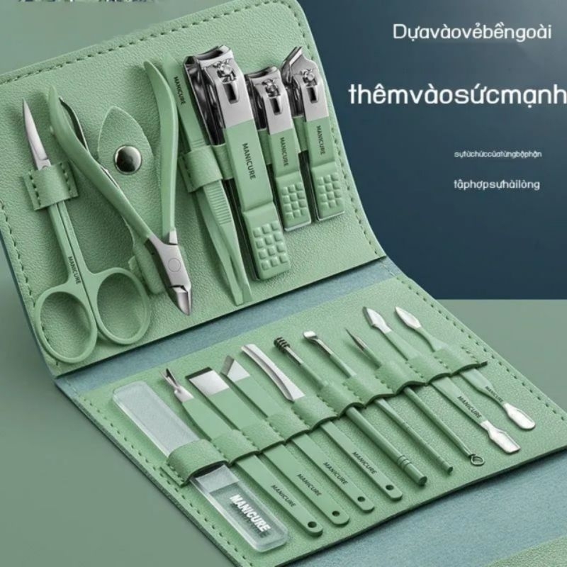 Bộ bấm móng 16 món