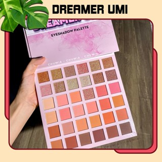 Phấn mắt trang điểm DREAMER UMI dream umi eyeshadow 36 ô bảng màu mắt nhũ kim tuyến lấp lánh lì mịn bền màu PM chumia