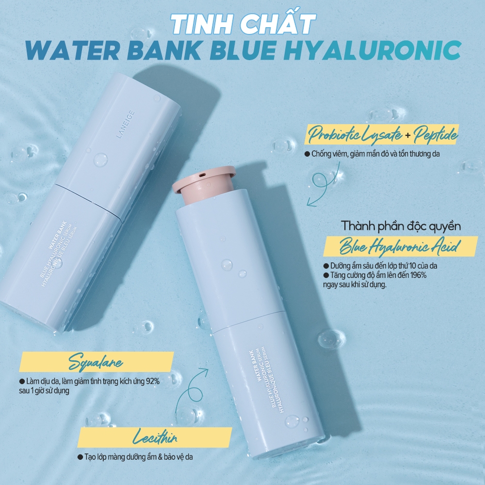 Tinh Chất Dưỡng Ẩm Laneige Water Bank Blue HA Serum 50ml