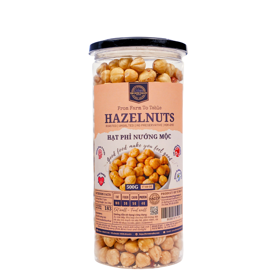 Hạt Phỉ - HAZELNUT The Nuts Valley