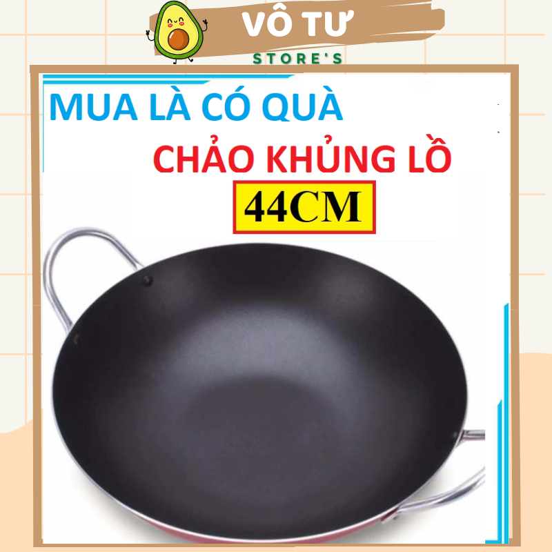 [SIÊUTOKHỦNGLỒ 38-42-44cm] Chảo chống dính sâu lòng 2 quai  Kyofa BH14 NGÀY - Hàng Việt Nam sơn tĩnh điện chịu nhiệt tốt