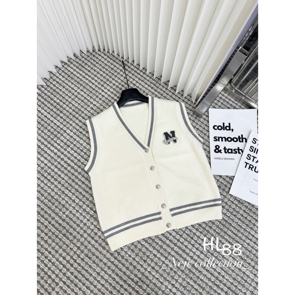 Áo gile len hàng QCL1