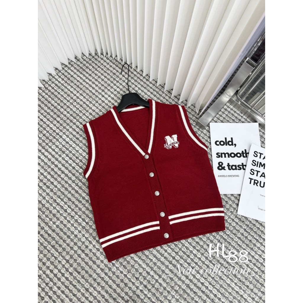 Áo gile len hàng QCL1