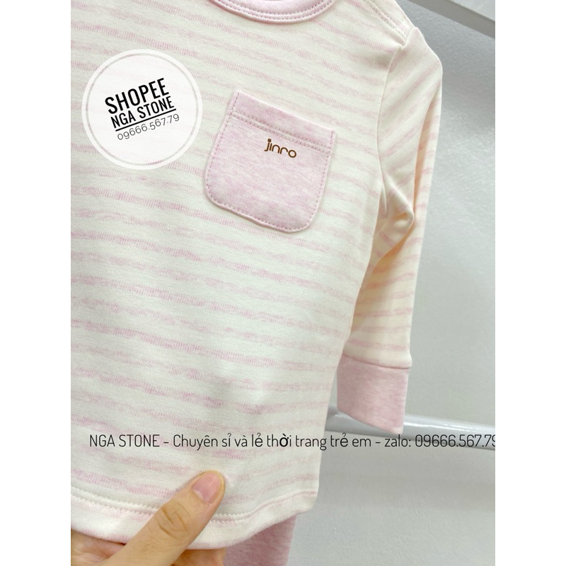 Bộ quần áo dài cho bé trai bé gái hãng jinro