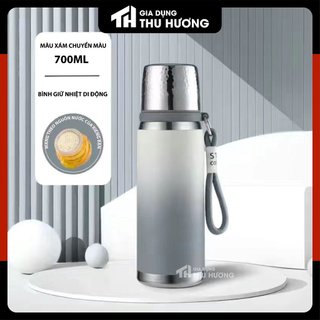 Bình giữ nhiệt 700ml, 550ml, inox 316, giữ nhiệt 24H, có lưới chặn đá, bình giữ nhiệt cao cấp nhiều màu bảo hành 3 tháng