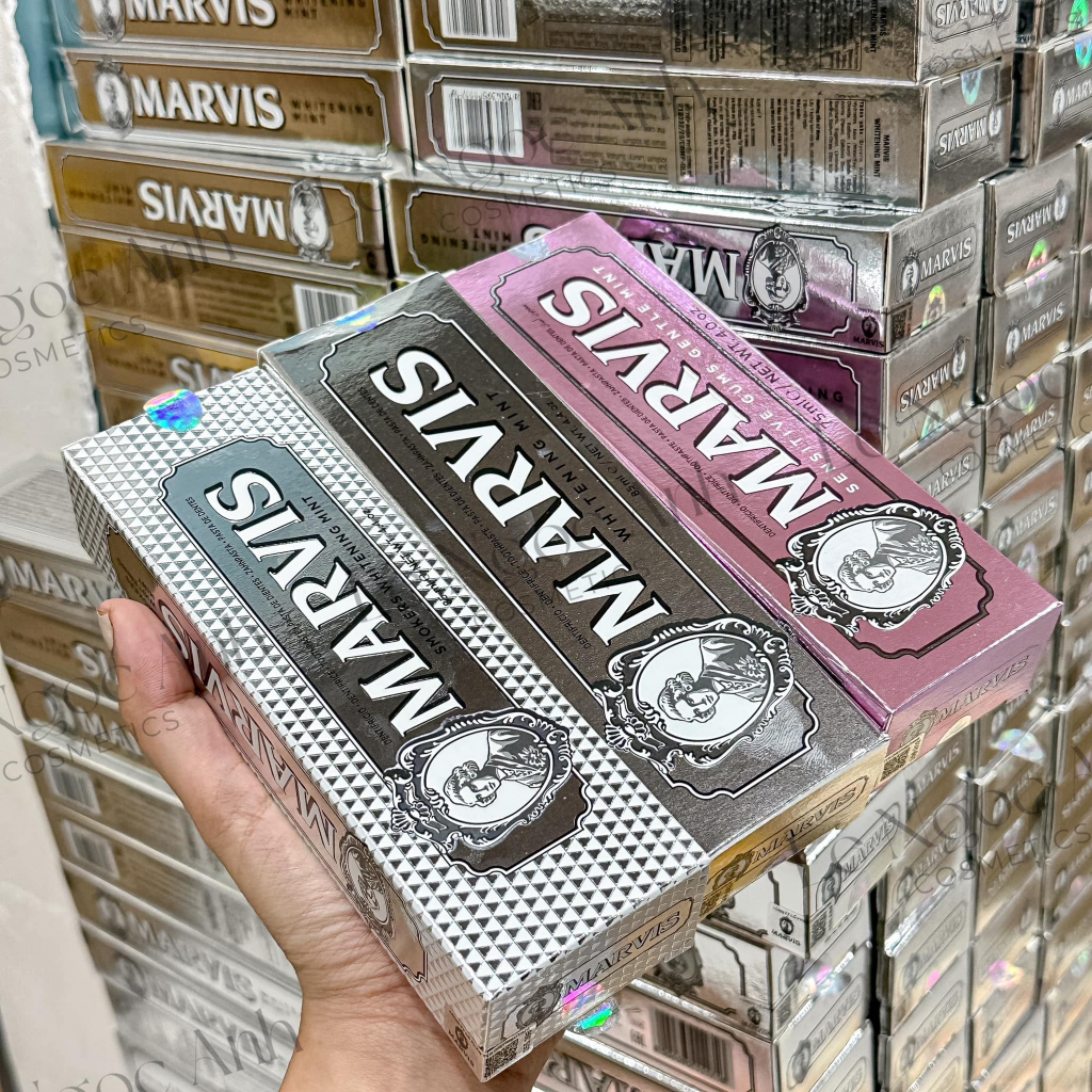 Kem đánh răng Marvis Fullsize Trắng - Đen 85ml