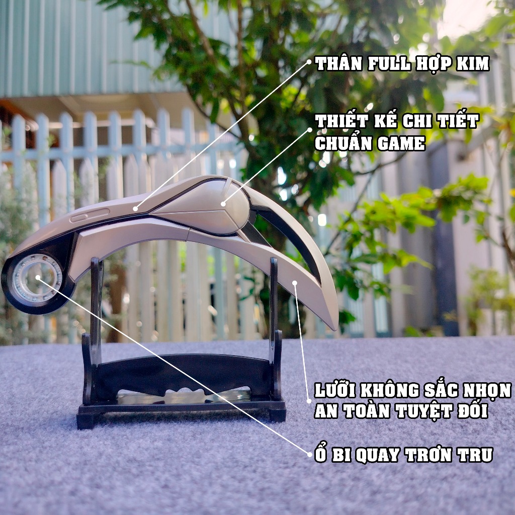 Mô hình Krb Ion Valorant full hợp kim. Tặng giá đỡ trưng bày