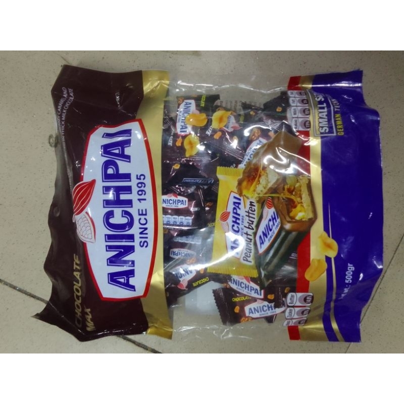 KẸO SOCOLA ĐẬU PHỘNG ANICHPAI TÚI 500GR