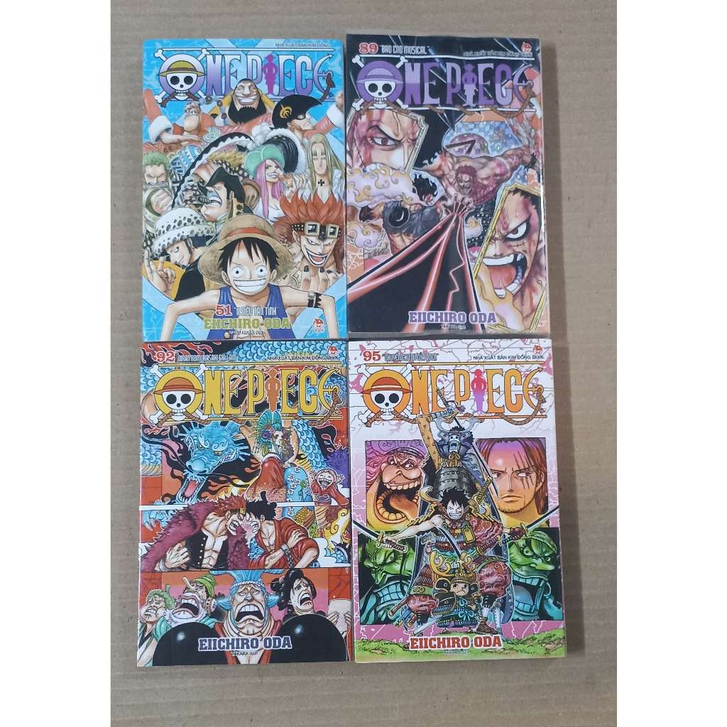 One Piece t51, t89, t92, t95