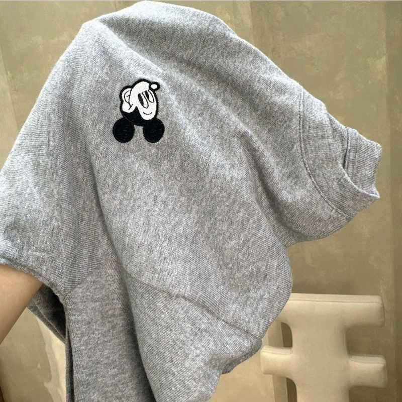 Set 3 áo thun dài tay thêu Mickey