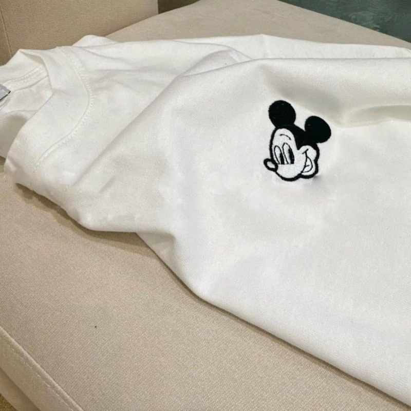 Set 3 áo thun dài tay thêu Mickey