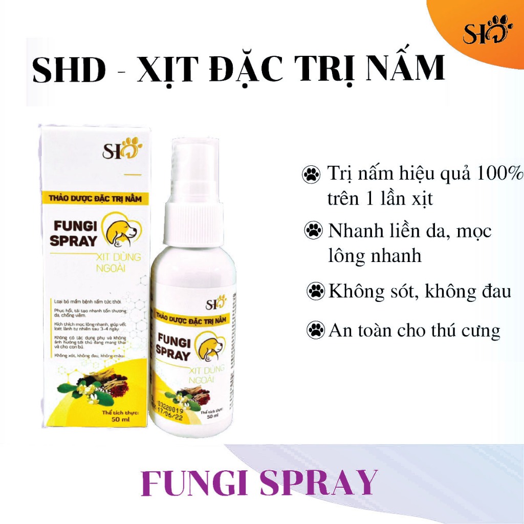 XỊT THẢO DƯỢC TRỊ NẤM FUNGI