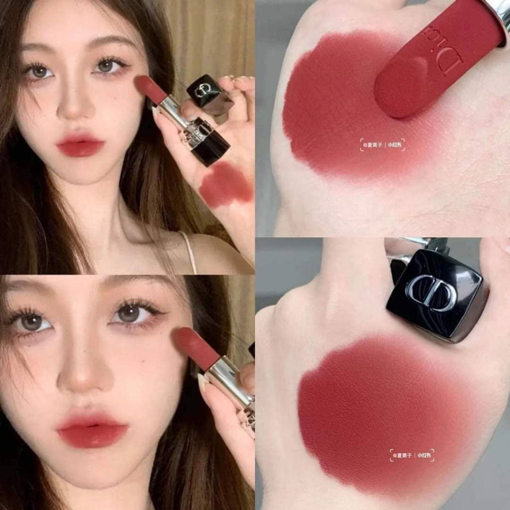 Son Dior Velvet 720 Icóne Hồng Mini