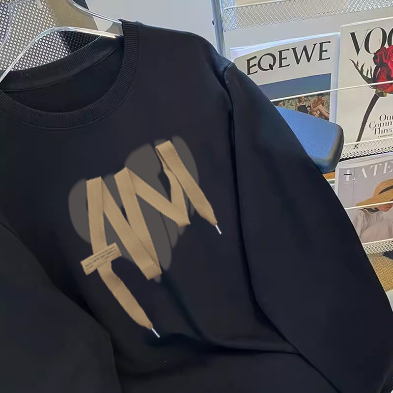 Focus local brand fashion vintage xám cổ tròn áo nỉ nữ dày sweater bigsize unisex ulzzang 100%cotton