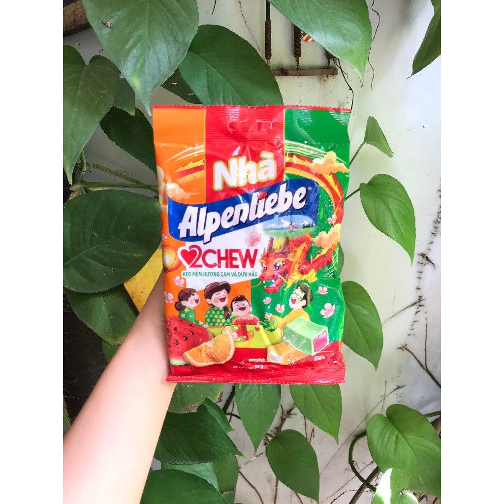 Kẹo Mềm Hương Cam Và Dưa Dấu Alpenliebe 2Chew