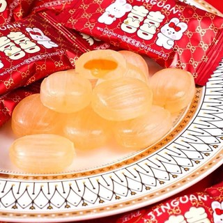 Kẹo cứng nhân trái cây thỏ song hỉ