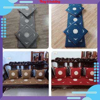 Thảm trải ghế gỗ, tấm thảm trang trí phòng khách trải ghế gỗ, sofa sang trọng, thảm trải ghế nỉ cao cấp đủ mẫu ảnh thật