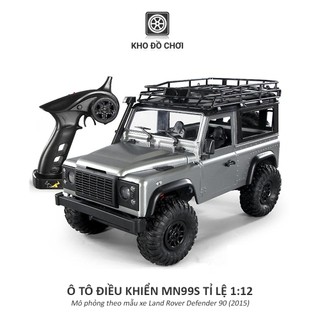 Ô tô điều khiển MN99s Land Rover Defender 4x4 1:12 - RTR [TẶNG BIỂN + STICKER]