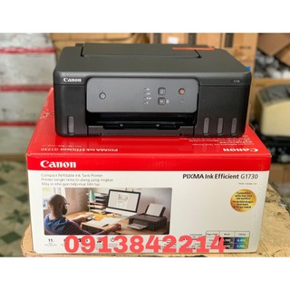 Máy in Canon G1010/G1730 new đi kèm 4 chai mực tuỳ chọn và 2 đầu phun rời trong hộp mới nguyên thùng