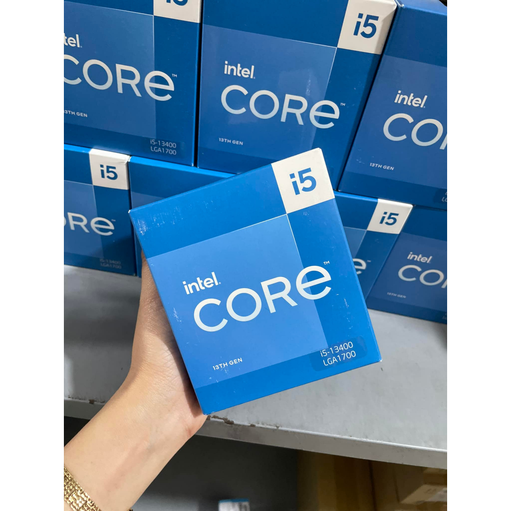 CPU Intel Core i5 Raptor Lake 13th Socket LGA1700 13400, 13400F Tray, Box Chính Hãng, Box Cty Hàng Chính Hãng 36Th
