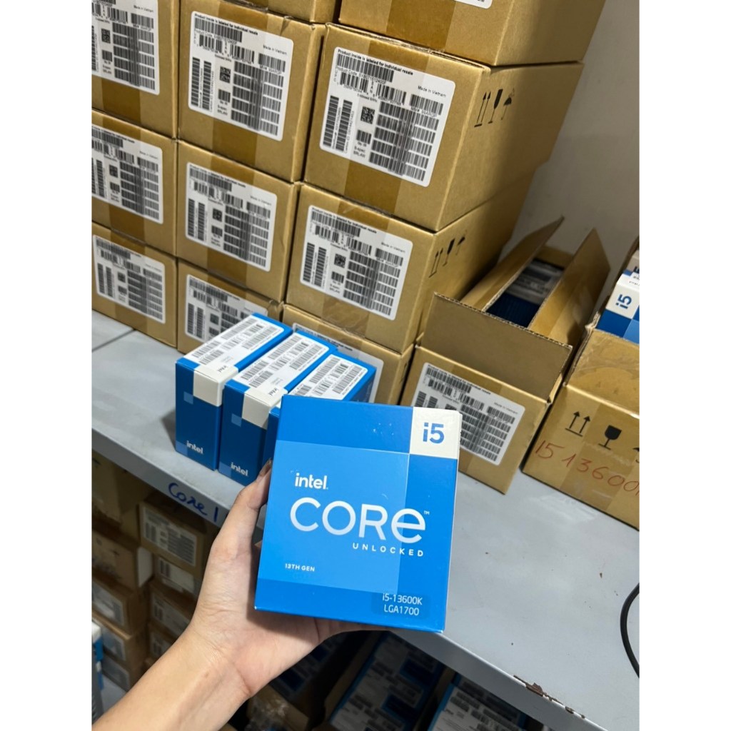 CPU Intel Core i5 Raptor Lake 13th Socket LGA1700 13400, 13400F Tray, Box Chính Hãng, Box Cty Hàng Chính Hãng 36Th