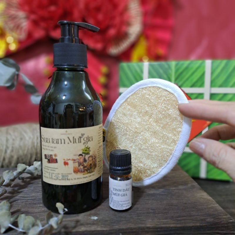 Sữa tắm Mùi Già 100% từ Thiên Nhiên 300ml