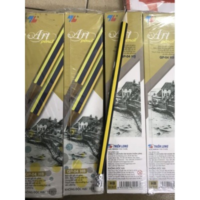 Bút chì gỗ Thiên Long HB cho học sinh, văn phòng , bút chì để luyện viết chữ cho học sinh mới tập viết - C15