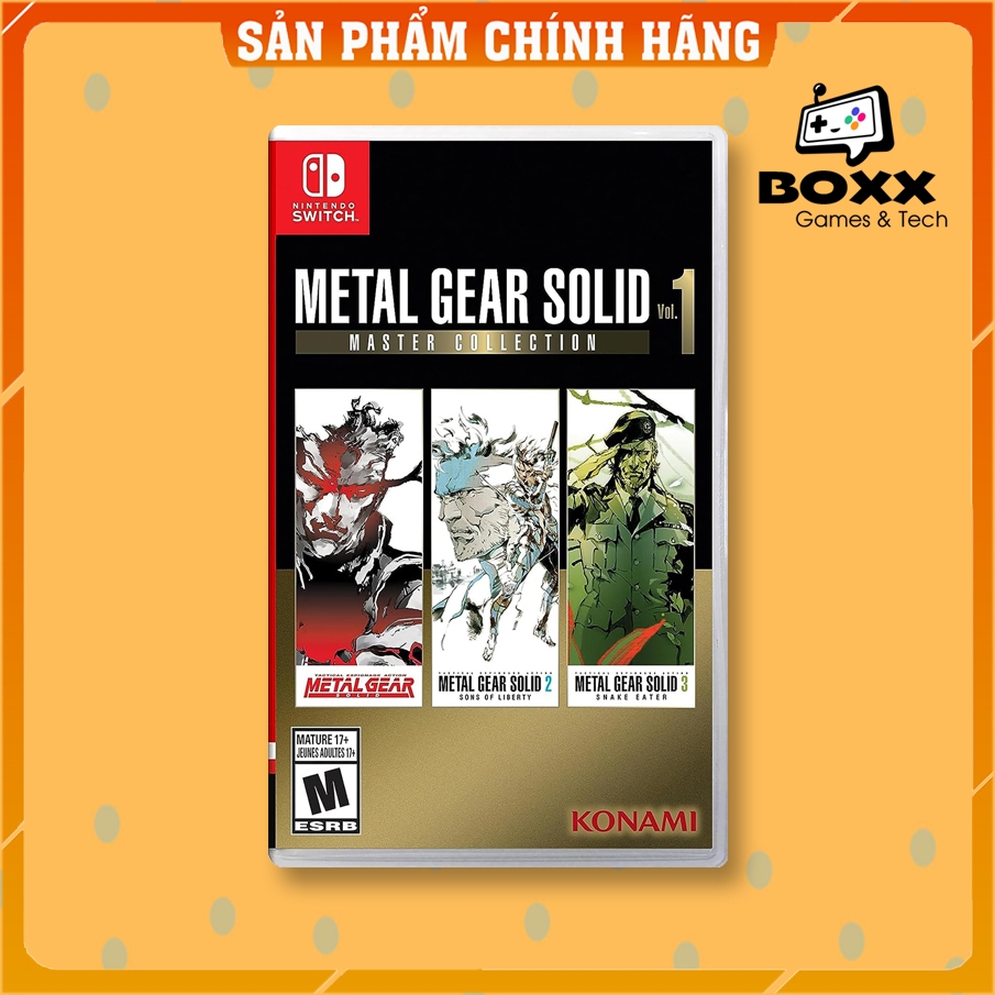 Băng Game Metal Gear Solid Master Collection Vol.1 Nintendo Switch