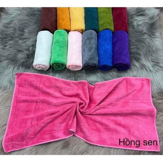 Khăn mặt kích thước 30*50cm chất liệu sợi microfiber