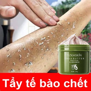 kem tẩy tế bào chết tẩy tế bào chết body 250g trắng làm trắng dưỡng thu nhỏ lỗ chân lông Dưỡng ẩm và cấp nước cho da