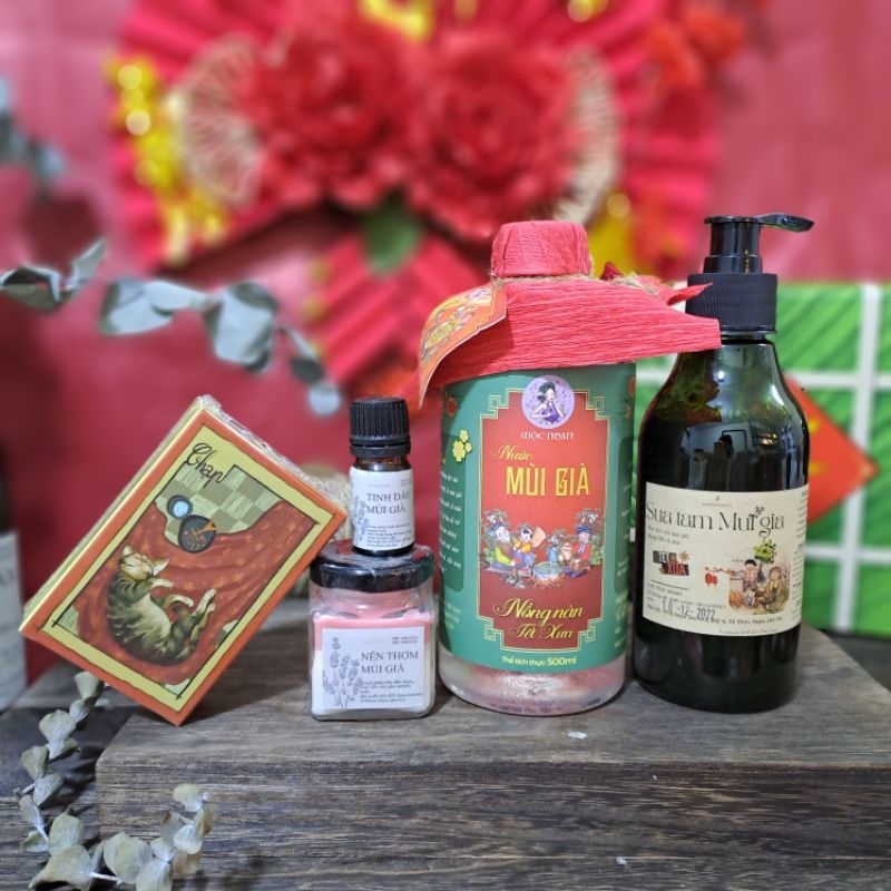 Sữa tắm Mùi Già 100% từ Thiên Nhiên 300ml