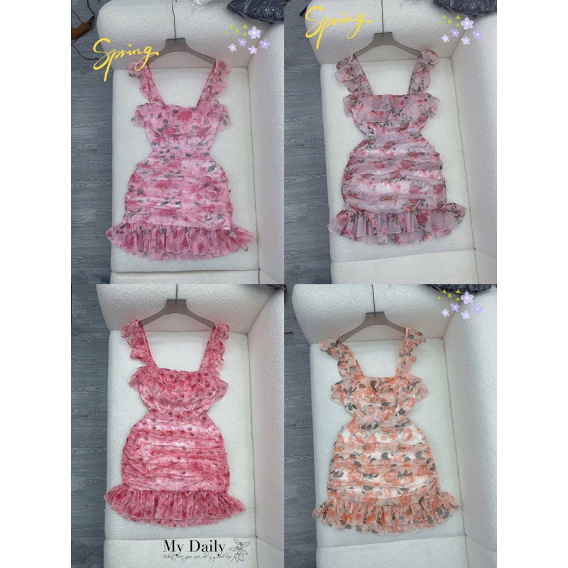 Set tơ hoa tay cánh tiên